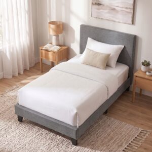 Artiss Bed Frame Single Size Grey NEO product image