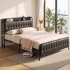 Artiss Queen Bed Frame with Storage Headboard SAA Certified Charging Station product image