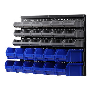 Giantz 30 Storage Bin Rack Wall Mounted product image