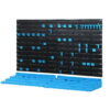 Giantz 54 Storage Bin Rack Wall Mounted Tools Product Image