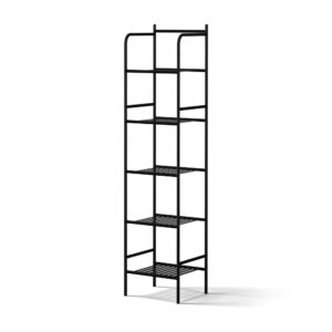 Artiss 2X Floor Standing Corner Shower Caddy 5 Tier Bathroom Organizer Black product image