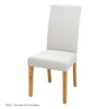 Artiss Dining Chair Covers 6x Slipcovers Spandex Stretch Banquet Wedding White product image