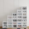 Artiss Stackable Shoe Boxes - Set Of 24 White – Sumo Deals Artiss Shoe Box Rack Diy Set Of 24 Stackable White Abel Product Image