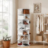 Artiss 7 Tier 360° Rotating Shoe Rack Storage Display Shelf White product image