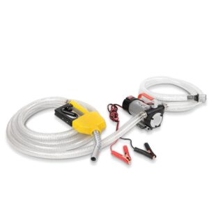 Giantz 12V Diesel Transfer Pump Extractor Oil Fuel Electric Bowser Auto Display product image