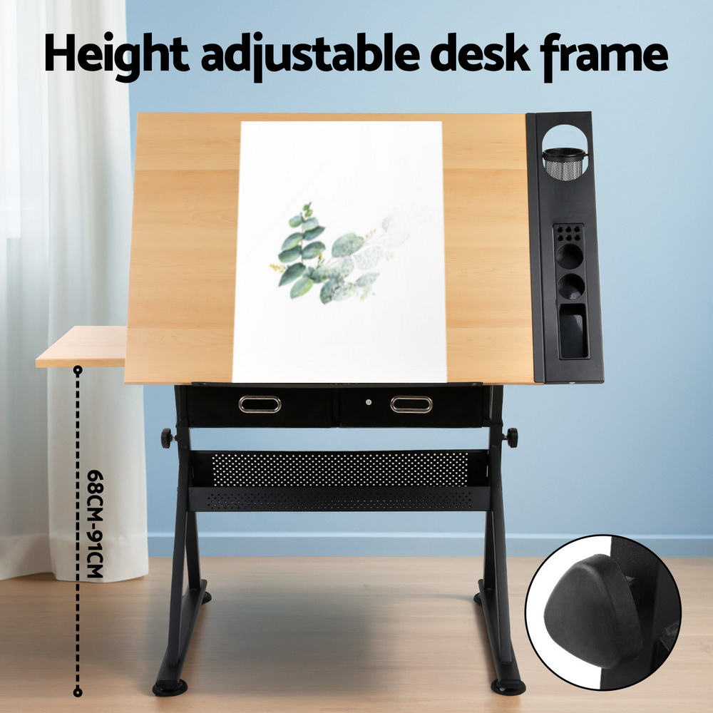Artiss Drawing Desk | Drafting Table With Stool – Sumo Deals Artiss Drawing Desk Drafting Table Product Image