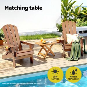 Gardeon Outdoor Coffee Side Table | Hdpe Patio Furniture – Sumo Deals Gardeon Outdoor Coffee Side Table Hdpe Desk Indoor Patio Furniture Garden Natural Product Image