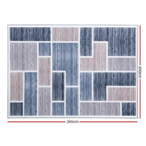 Artiss Rug 200X290Cm Area Rug Large Carpet Soft Short Pile Modern Oblo Product Image