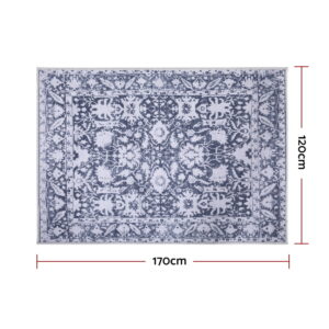 Artiss Floor Rug 120X170Cm Soft Velvet Washable Modern Area Rug Floor Carpet Mat Product Image