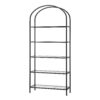 Artiss 5 Tiers Bookshelf Industrial Etagere Bookcase Display Shelf Black product image