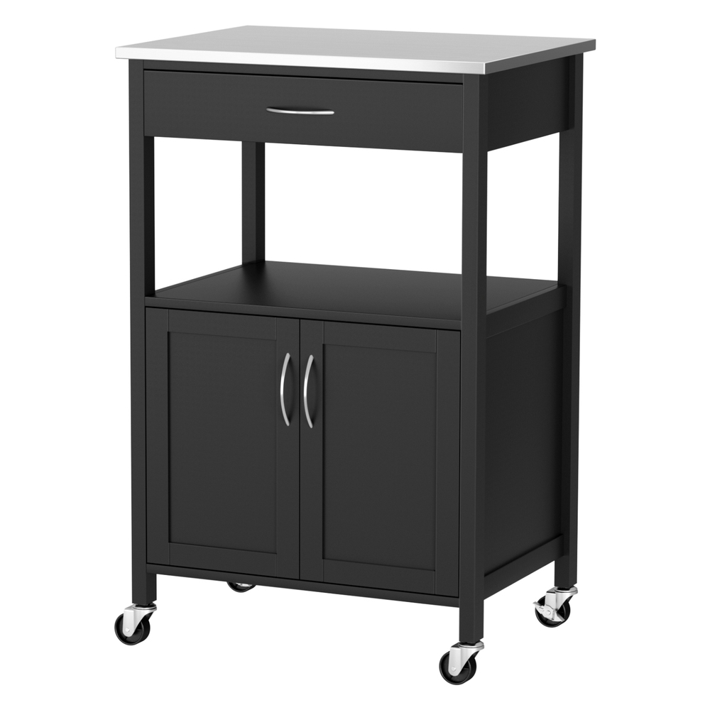 Artiss Kitchen Island Trolley With Storage Drawer 60Cm – Sumo Deals Artiss Kitchen Island Trolley Rolling Serving Cart Storage Drawer Cupboard 60Cm Product Image