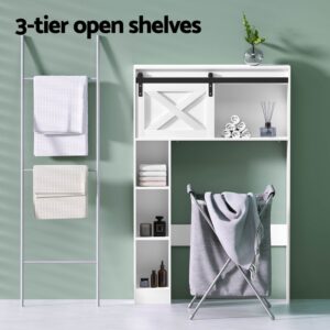 Artiss Bathroom Cabinet Over The Toilet Storage Organiser Laundry Shelf 128Cm Product Image