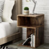 Artiss Bedside Table Shelves Side End Table Storage Nightstand Rust Oak UMENI product image