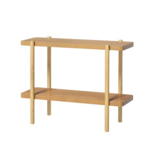 Artiss Console Table 92Cm 2-Tier Pine Sera Product Image