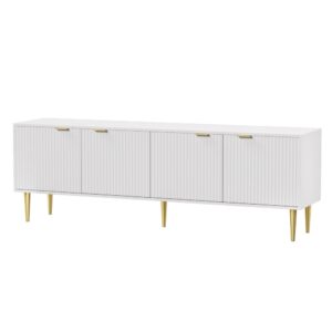 Artiss Tv Cabinet 180Cm White Entertainment Unit – Sumo Deals Artiss Tv Cabinet Entertainment Unit Stand Storage 180Cm White Product Image