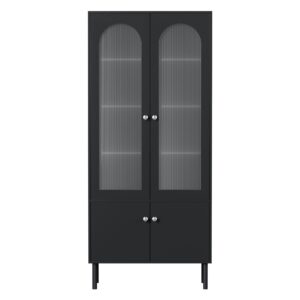 Artiss Buffet Sideboard Cupboard Cabinet Black Product Image