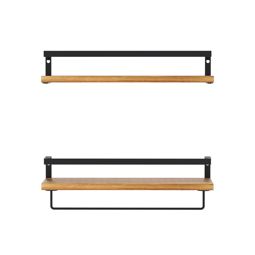 Artiss Floating Wall Shelf Set (2-Piece) – Sumo Deals Artiss Floating Wall Shelf Set Of 2 Product Image
