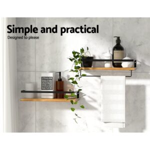 Artiss Floating Wall Shelf Set (2-Piece) – Sumo Deals Artiss Floating Wall Shelf Set Of 2 Product Image