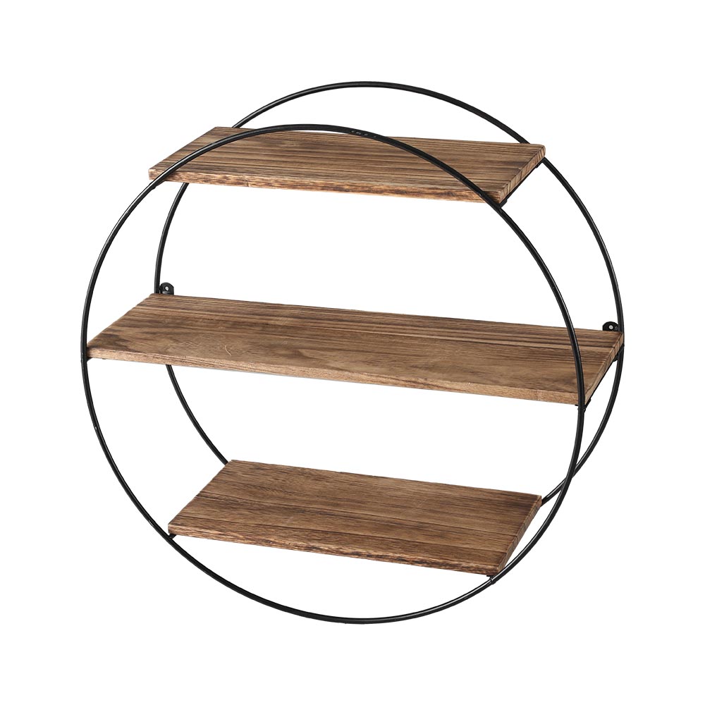 Artiss Floating Wall Shelf Round 3-Tier – Sumo Deals Artiss Floating Wall Shelf Round 3-Tier Product Image
