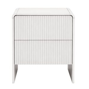 Artiss 2X Bedside Table With 2 Drawers - Beige – Sumo Deals Artiss 2X Bedside Table 2 Drawers - Beige Product Image