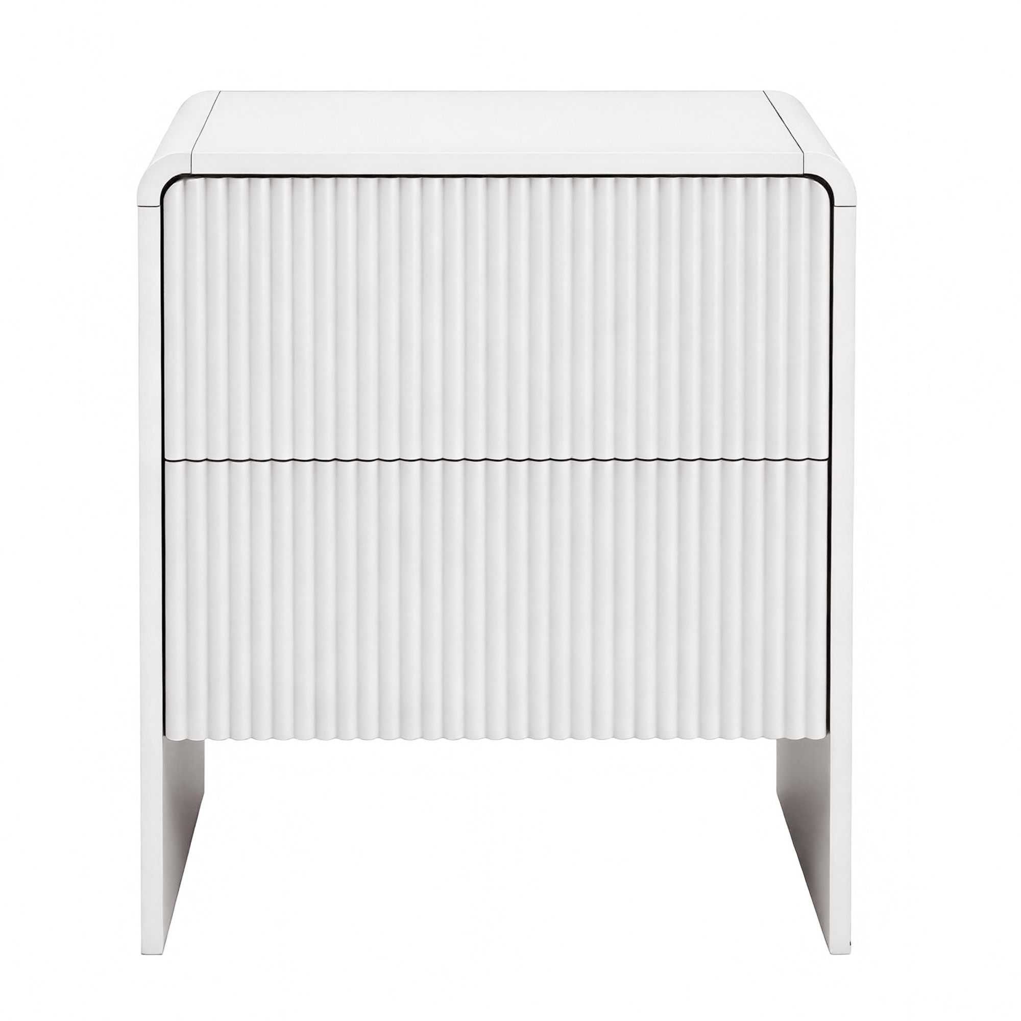 Artiss 2X Bedside Table With 2 Drawers - Beige – Sumo Deals Artiss 2X Bedside Table 2 Drawers - Beige Product Image