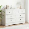 Artiss 7 Chest of Drawers Dresser Table White product image