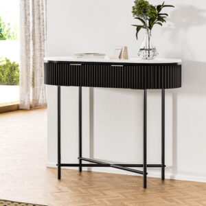 Artiss Console Table 2 Drawers 100CM product image