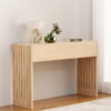 Artiss Console Table Hallway Fluted 120CM Pine product image