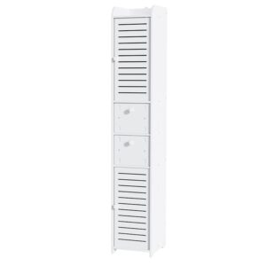Artiss 2X Bathroom Toilet Storage Cabinet Laundry Tallboy Cupboard product image