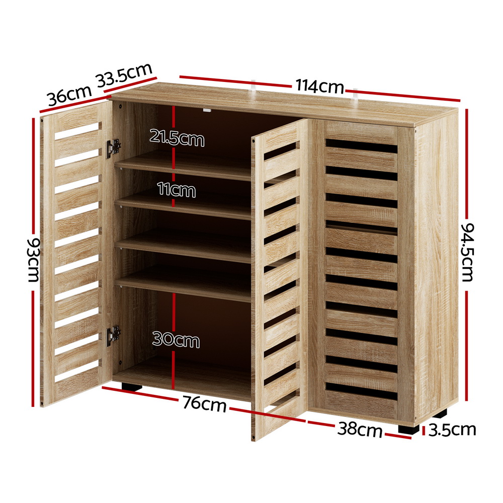 Artiss Shoe Rack Cabinet | 30 Pairs, Adjustable – Sumo Deals Artiss Shoe Rack Cabinet 30 Pairs Adjustable Shelf Product Image
