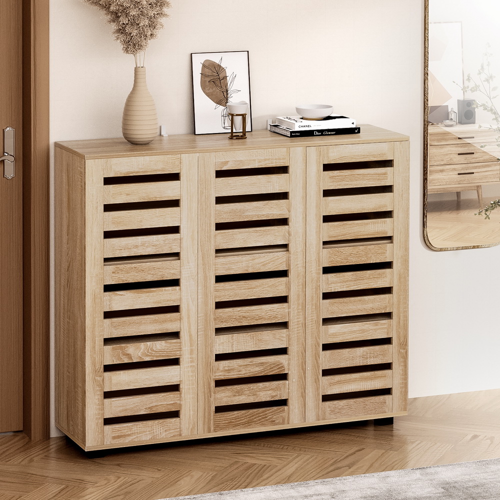 Artiss Shoe Rack Cabinet | 30 Pairs, Adjustable – Sumo Deals Artiss Shoe Rack Cabinet 30 Pairs Adjustable Shelf Product Image