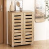 Artiss Shoe Rack Cabinet 20 Pairs 5-Tier Wood Alster Product Image
