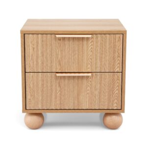 Artiss Rattan Bedside Table With 2 Drawers – Sumo Deals Artiss Rattan Bedside Table 2 Drawers Pine Product Image