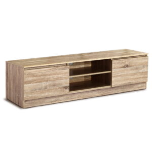 Artiss Tv Cabinet Entertainment Unit 160Cm Pine Charles Product Image