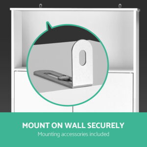 Artiss Over Toilet Storage Shelf For Bathrooms – Sumo Deals Artiss Bathroom Cabinet Over The Toilet Storage Shelf Product Image