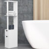 Artiss Bathroom Cabinet Storage 118cm Shelf White product image