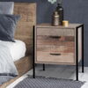 Artiss Bedside Table 2 Drawers - Barnly Product Image