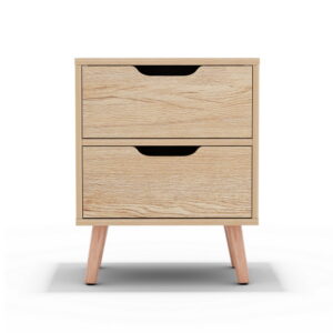 Artiss Boden Pine Bedside Table - 2 Drawers – Sumo Deals Artiss Bedside Table 2 Drawers Nightstand - Boden Pine Product Image