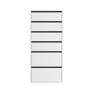 Artiss 6 Chest Of Drawers Dresser Tallboy White Product Image