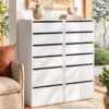 Artiss 2X Chest Of 6 Drawers Dresser Tallboy White Product Image