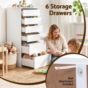 Artiss 2X Chest Of 6 Drawers Dresser Tallboy White – Sumo Deals Artiss 2X Chest Of 6 Drawers Dresser Tallboy White Product Image