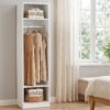 Artiss Wardrobe Clothes Closet Storage Organizer Shelf White product image