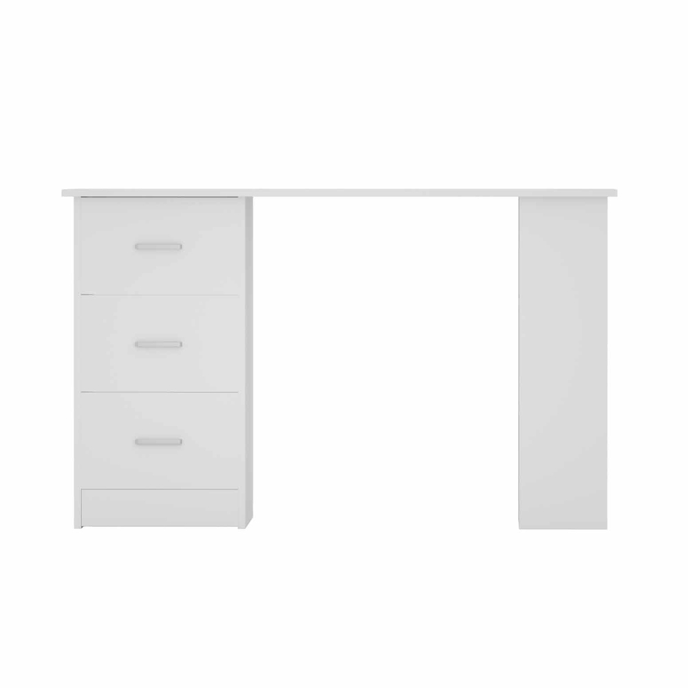 Artiss Computer Desk With Drawer &Amp; Shelf, White 120Cm – Sumo Deals Artiss Computer Desk Drawer Shelf Cabinet White 120Cm Product Image