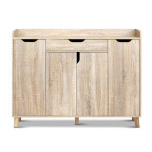 Artiss Shoe Rack Cabinet | 26 Pairs Adjustable Pine – Sumo Deals Artiss Shoe Rack Cabinet 26 Pairs Adjustable Pine Cissy Product Image