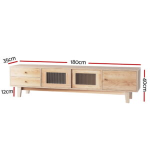 Artiss Tv Cabinet 180Cm | Entertainment Unit Storage – Sumo Deals Artiss Tv Cabinet Entertainment Unit Stand Storage Drawer 180Cm Product Image