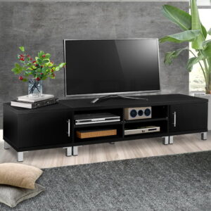 Artiss TV Cabinet Entertainment Unit 190cm Black Danson product image
