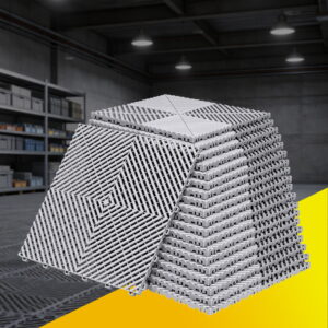 Giantz 20PCS Garage Floor Tiles Interlocking Drainage Non-Slip Tiles Heavy Duty for Workshop Grey product image