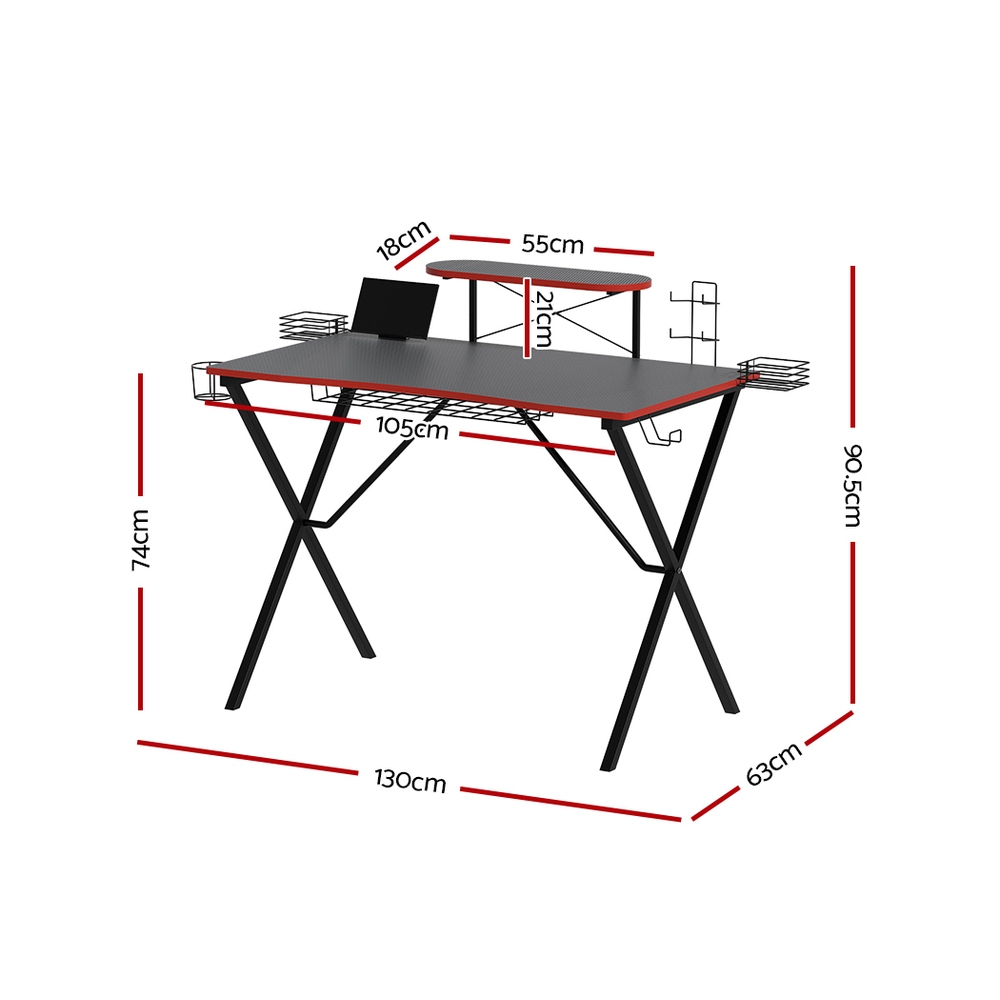 Artiss Gaming Desk 105Cm | Computer Desks For Gamers – Sumo Deals Artiss Gaming Desk Computer Desks 105Cm Product Image
