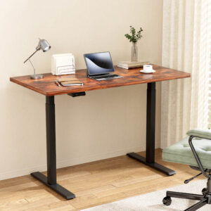 Artiss Standing Desk Motorised Dual Motor Rustic Brwon 140CM product image