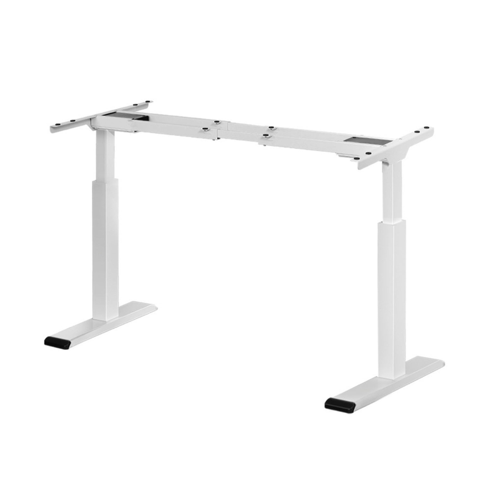 Artiss Standing Desk Frame Dual Motor White – Sumo Deals Artiss Standing Desk Frame Only Dual Motor Motorised White Product Image